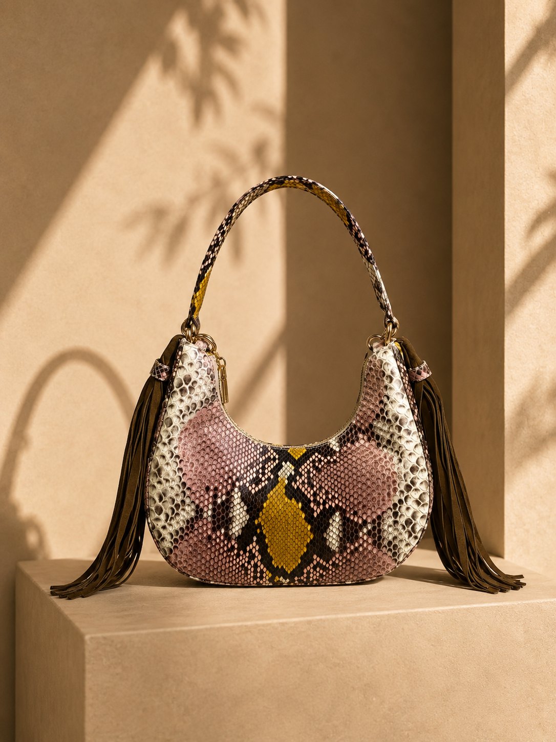 The Edition with brown tassels